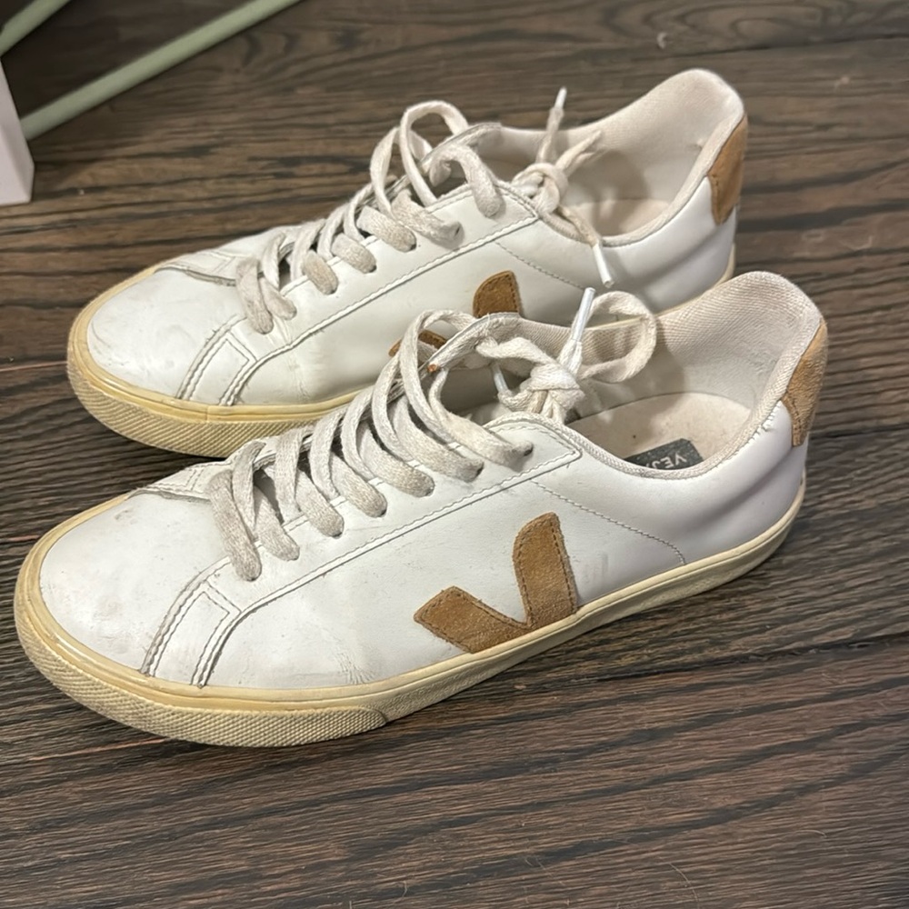 White veja shoes